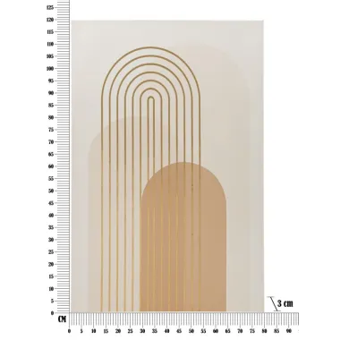 STAMPA MALOWANA SHINE -A- 80 X 3 X 120 cm